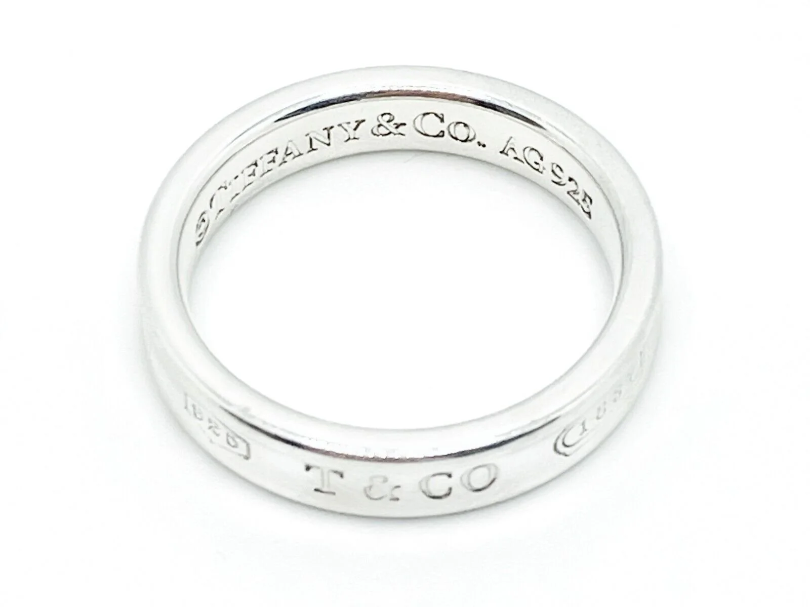 Tiffany & Co. 1837 Collection Sterling Silver Narrow Ring Size 6 Tiffany & Co. 1837 Collection Sterling Silver Narrow Ring Size 6
